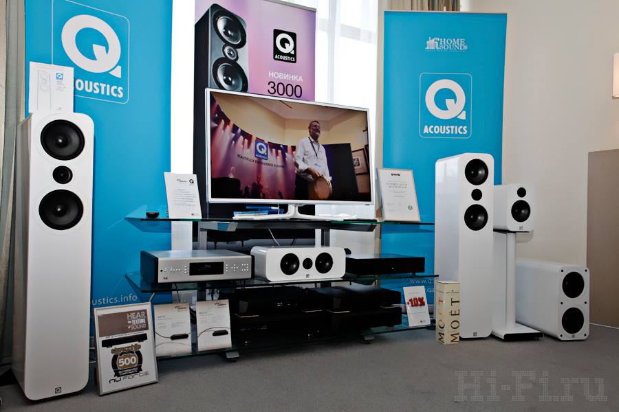Q Acoustics 3000 с электроникой от Optoma NuForce Q Acoustics 3000 с электроникой от Optoma NuForce