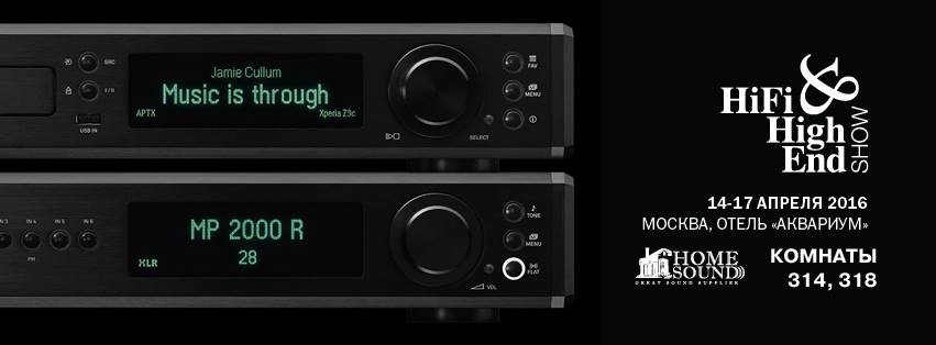 Homesound примет участие в главной выставке года Hi-Fi & High End Show 2016 Homesound примет участие в главной выставке года Hi-Fi & High End Show 2016