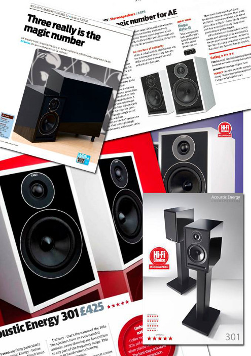Acoustic Energy 301 awards Acoustic Energy 301 awards