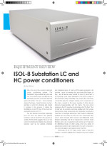 ISOL-8 SubStation LC & HC – Hi-Fi+