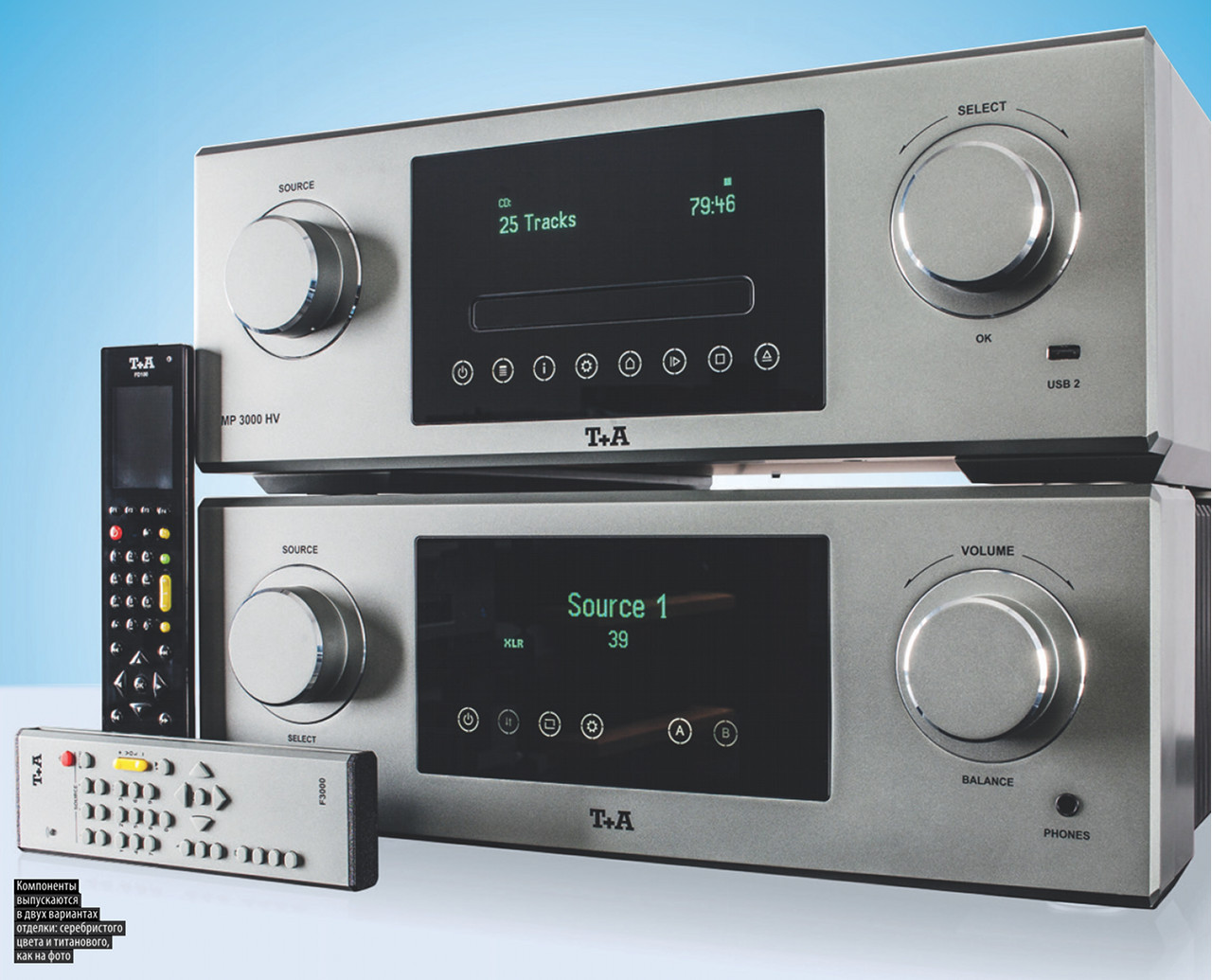 T+A MP 3000 HV / PA 3000 HV T+A MP 3000 HV / PA 3000 HV